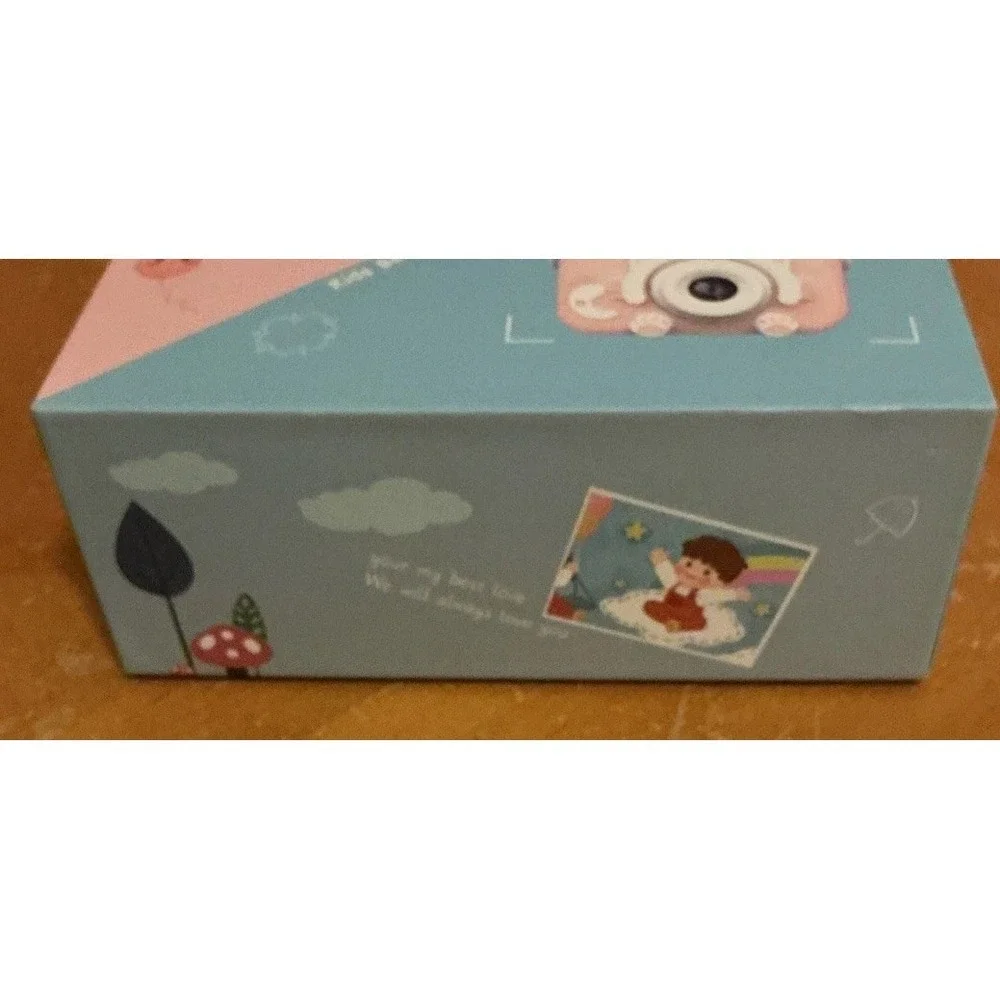 Kids Digital Camera Children LCD HD Rechargeable Pink Woof Good Dog New Open Box
